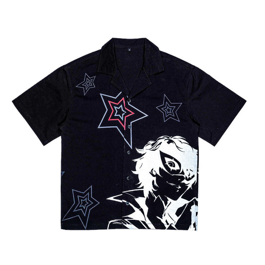 PERSONA 5 Camp Collar Shirt